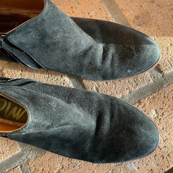 Sam Edelman Women’s Leather Petty Booties Size 6.5 in Black - Picture 5 of 8